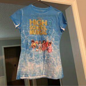 Vintage Authentic Y2K Walt Disney World High School Musical 2 Dyed Shirt